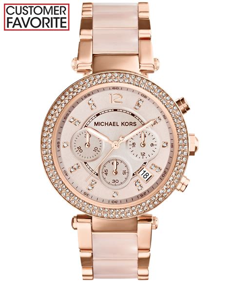 michael kors pink diamond watch|Michael Kors white diamond watch.